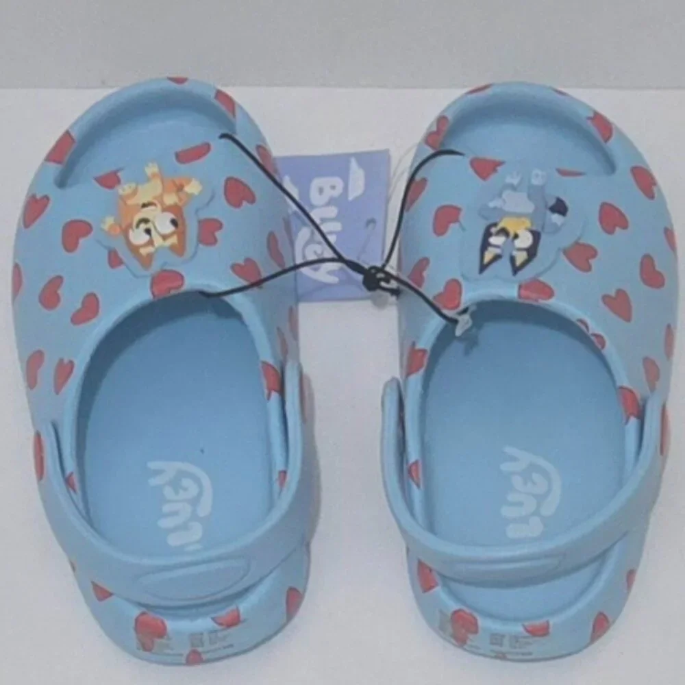 Bluey & Bingo Toddler Kids Comfort Clogs Graphic Sling-Back Unisex Sandals
